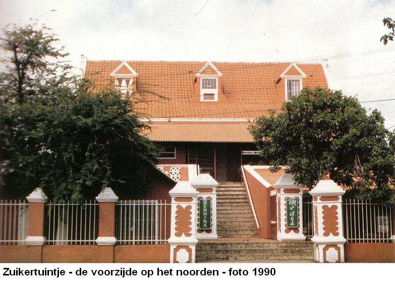 07. Zuikertuintje voorzijde op het noorden 1990